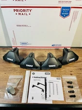 Thule Evo Clamps Foot Pack 710501 (100% NEW, But No Original Box) 1-3 Day Ship!