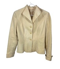 Woman s Adolph Schuman for Lilli Ann Suit Jacket S Ultra Suede