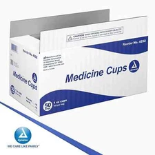 SM Dynarex 4252 Standard Medicine Cups 1 Oz 100 Counts