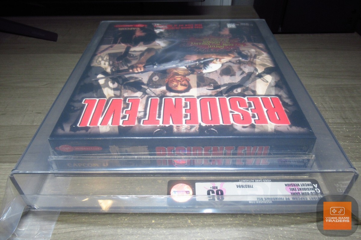 VGA 85 NM+ - Resident Evil 1 Uncut BIG BOX PC Game Capcom NEW