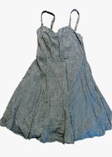 Old Navy Junior Girl’s Dress Small Sundress Adjustable Strap Spaghetti Gingham