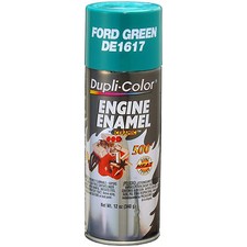 Duplicolor De1617 Engine Enamel Paint Ford Green 12 Oz Can