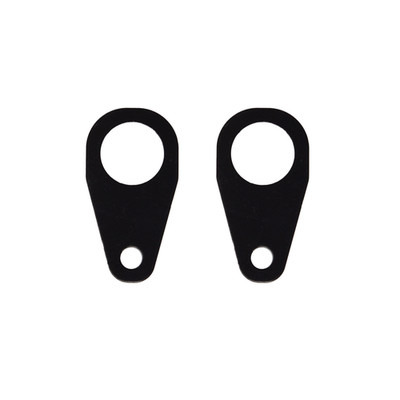 Conduit Strap or Chain Target Hanging Brackets - 1/4 AR500 (Pair) 3/4 SCH40 Pipe