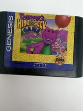 Barney's Hide  Seek Game for Sega Genesis 1993 Cartridge Only