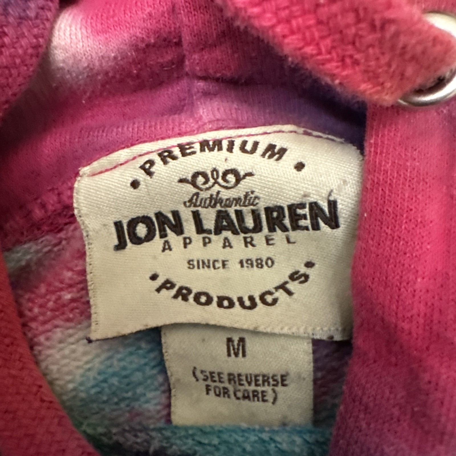 Tie Dye Hoodie Size Medium image 7