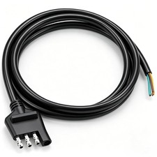 4-way Trailer Wiring Harness - 5 Ft 1.5m 4-pin Flat Trailer Wire Extension Con
