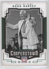 2015 Panini Cooperstown HOF Induction Green 6/10 Doug Harvey #27 HOF 2h6