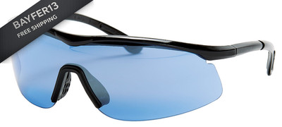 Tourna Specs Eye Guards for Enhanced Visibility and Protection in Adult, Blue 