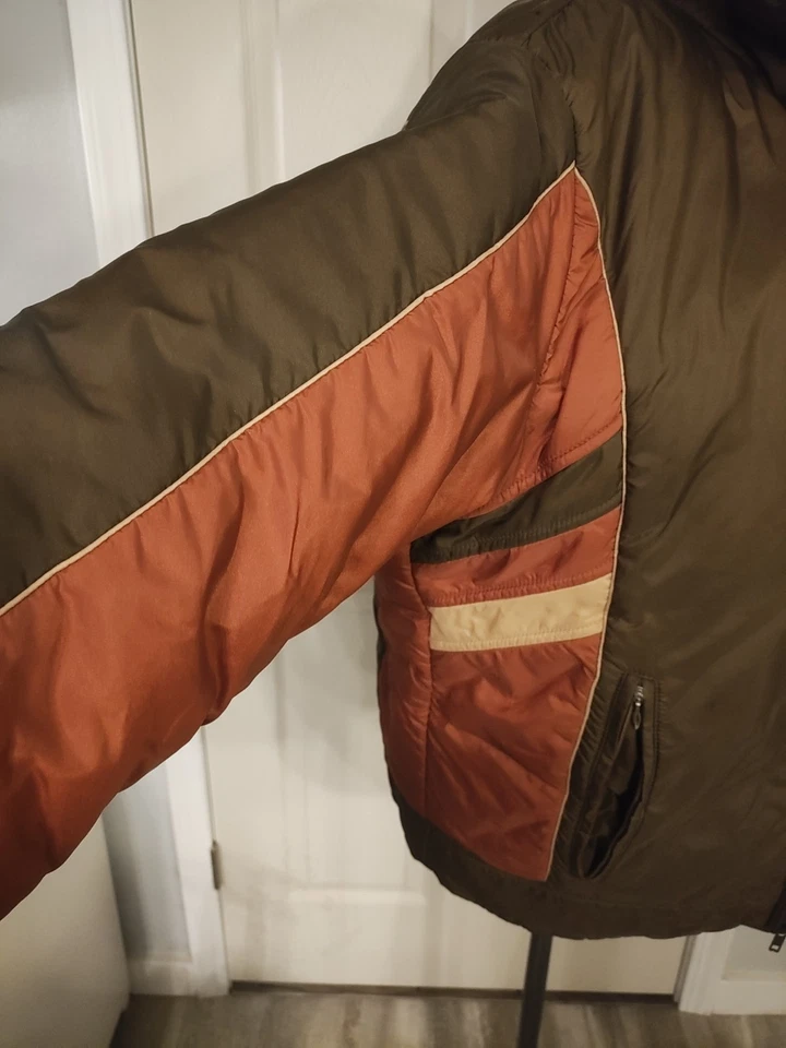 Abrigo reversible de plumón de ganso vintage WOOLRICH para hombre talla grande leer descripción Foto 3 de 4