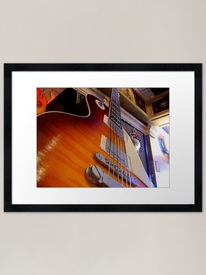 Rockin'........ Old School Framed A Framed Wall Art Poster Canvas Print Picture