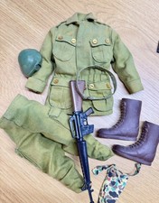 VINTAGE ACTION MAN GREEN BERET PART UNIFORM