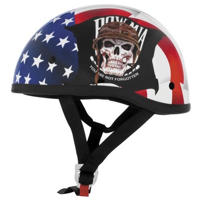 Skid Lid Original Lethal Threat POW MIA Helmet - Red/White/Blue - 2XL 646961
