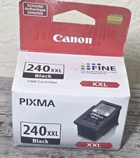 NEW SEALED GENUINE Canon PG-240 XXL Ink Cartridge - Black ORIGINAL