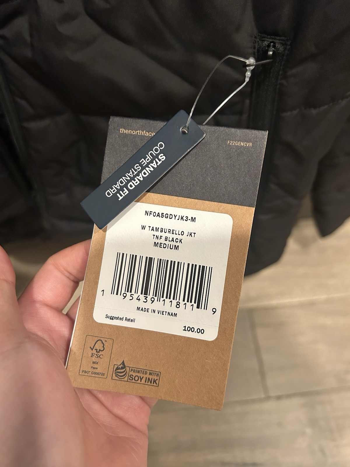 The North Face Women's Tamburello Jacket, TNF Black, M thumbnail 3