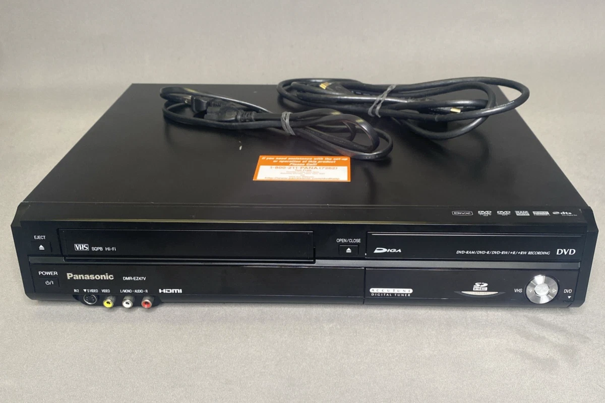 Panasonic DVD + R Dual Layer Black DVD & Blu-ray Players for sale
