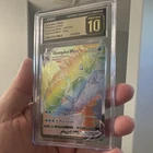 New ListingPokémon Gyarados VMAX 207/203 Evolving Skies Rainbow Secret Rare Holo CGC 10