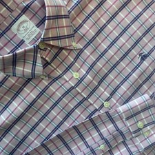 Brooks Brothers 1818 346 Mens Shirt Regent XL Button Up Long Sleeve Performance