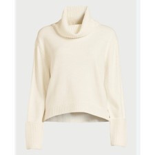Scoop Women's Chunky Turtleneck Sweater Size S 4-6