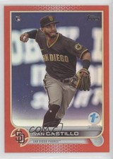 2022 Topps Series 1 1st Edition Red 38/50 Ivan Castillo #140 0w53