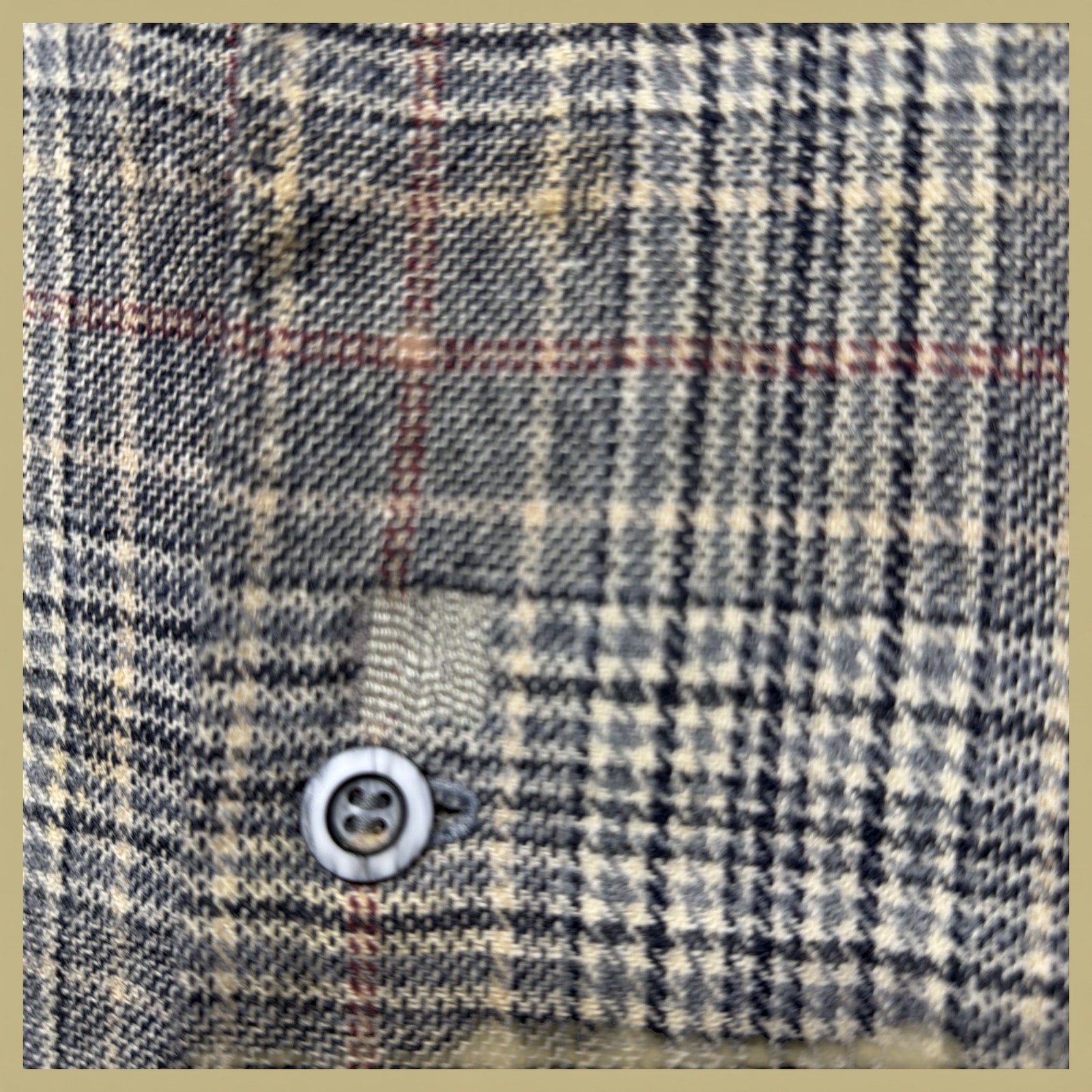 Vintage Pendleton Plaid 70s Wool Button Down Shir… - image 4