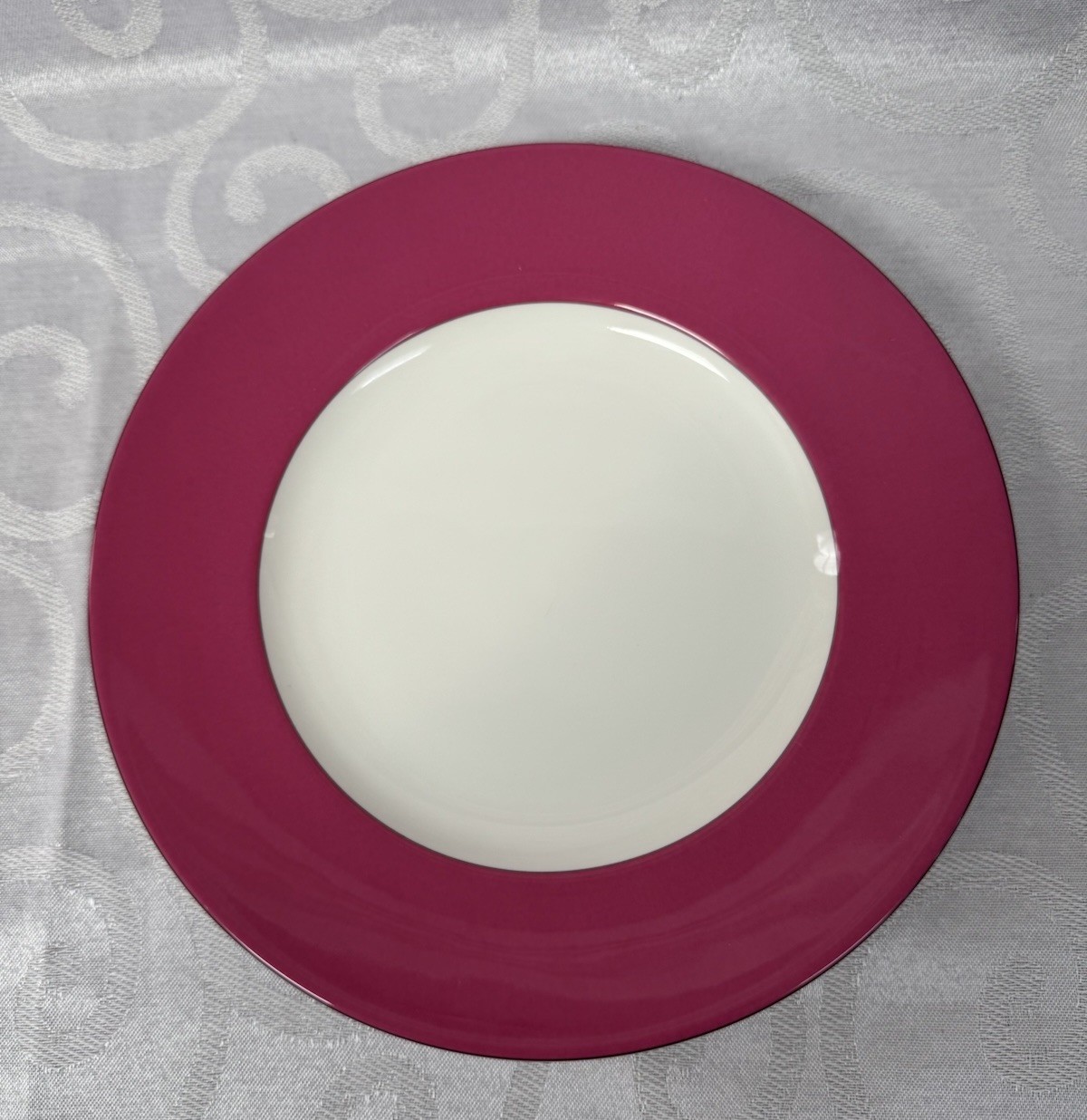 Kate Spade New York Rutherford Circle Pink 9” Accent Plate New
