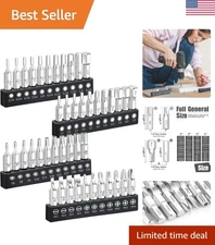 44 Piece Screwdriver Bit Set, Torx Slotted Phillips HEX Bit Set, 1/4 Inch Hex...