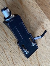 Vintage black headshell, SME fitting.