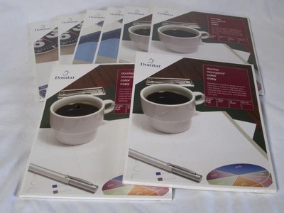 8 Sealed Packages Domtar Microprint Coated Laser Paper - Various Weight Covers
