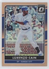 2016 Panini Donruss Optic Orange 123/199 Lorenzo Cain #77 o6n
