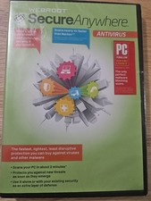 Webroot Antivirus 2012 for Windows 8087392 SEALED 
