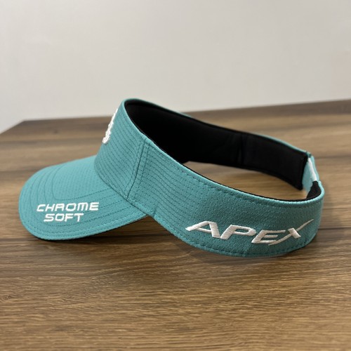 Callaway Chrome Soft Mavrik Odyssey Adult Turquoise Adjustable Size Golf Visor - 第 3/7 張圖片