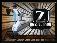 Mark Prior 2005 Donruss Zenith #ZT-16 Z-Team Gold #/100 Chicago Cubs