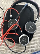 Jabra Evolve 65 Stereo Wireless Headset with Bluetooth and Noise Cancelling Mic