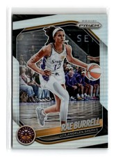Rae Burrell 2025 Panini Prizm WNBA Silver Prizms #25 Los Angeles Sparks