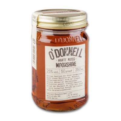 Likör O'DONNELL MOONSHINE Harte Nuss 25% Vol.