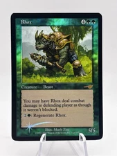 Rhox 112a/143 Foil Nemesis NEM MTG LP