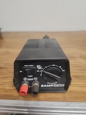 Mean Well MW122A Regulated DC Power Supply 3-12 V adjustable 2 Amp 