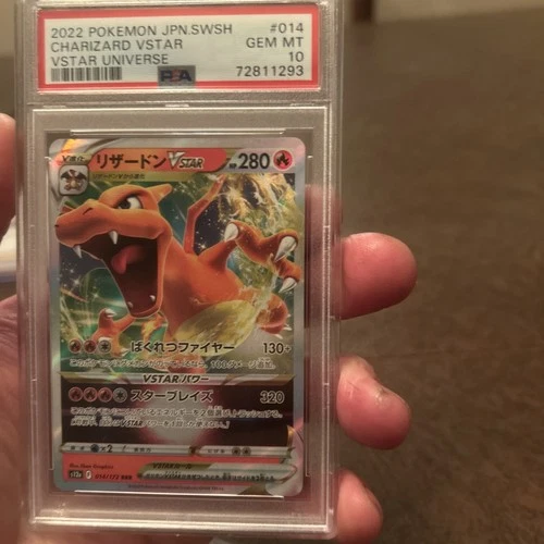 Pokémon TCG Charizard VSTAR Japanese Edition 014/172 PSA 10