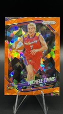2025 Panini Prizm WNBA - Michele Timms #133 Orange Ice Prizm MERCURY