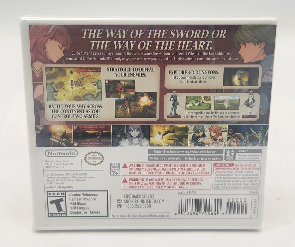 Fire Emblem Echoes: Shadows of Valentia (3DS, 2017) Brand New Sealed US Version - Image 2 of 4