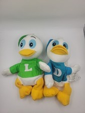 Huey And Dewey Mini Bean Bag Plush Beanies Lot 2 Disney Store