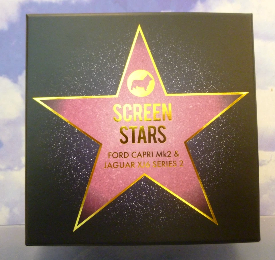 CORGI 1/43 MK2 FORD CAPRI 2.0S WHITE & JAGUAR XJ6 SERIES 2 SILVER MINDER CC91992 - Image 3 of 4