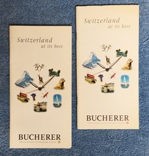 Bucherer Watch Catalogues x 2
