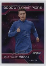 2023 Upper Deck Goodwin Champions Platinum Cosmic 100/199 Matthew Hoppe #P47 6o3
