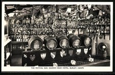 Postcard Burley, The Festival Bar, Queens Head Hotel 