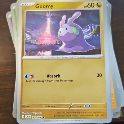 Pokemon TCG Goomy Crown Zenith 066/086 Reverse Holo Common Eng 2026