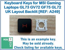 Keyboard Replacement Keys for MSI GL73 GV72 G...