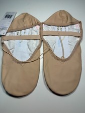 Sansha Full Sole Leather Ballet Shoe Girls 4-5 or Ladies 6-7