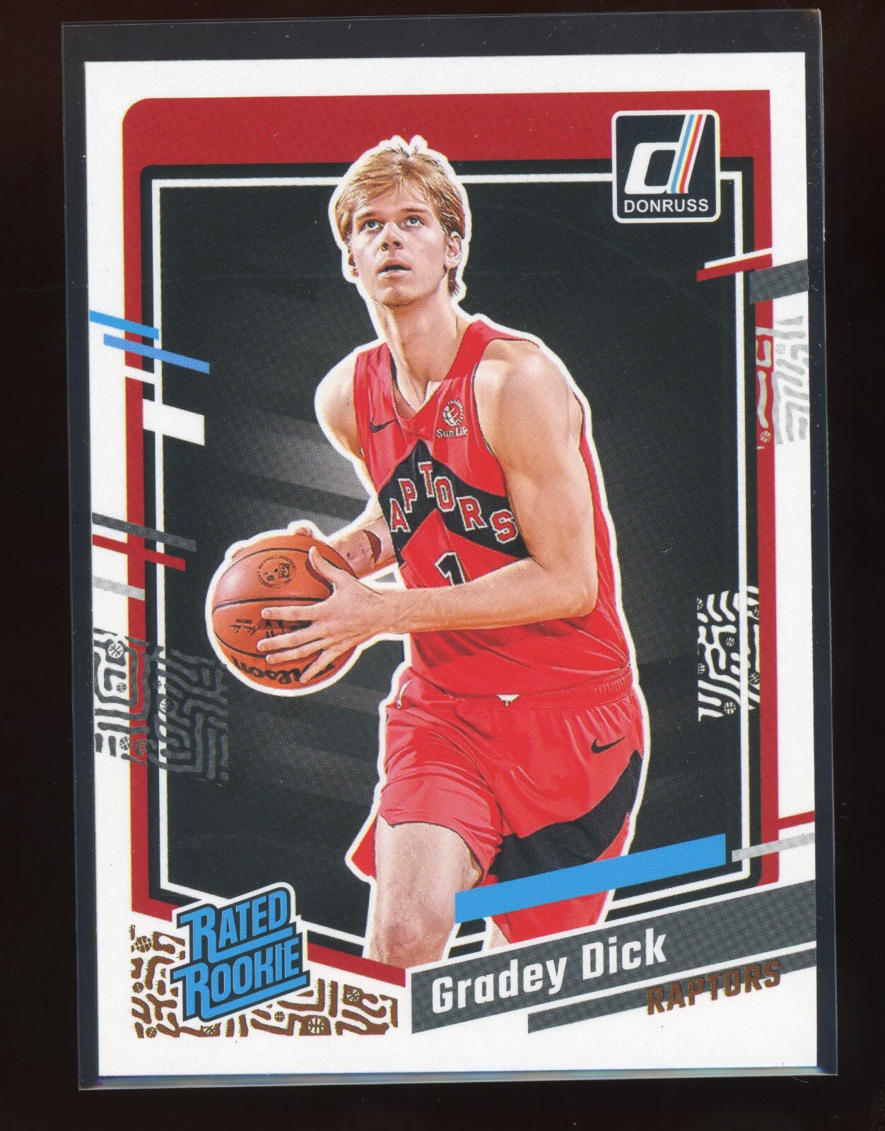 2023-24 Donruss Gradey Dick #247 Rated Rookie RC MINT PACK FRESH