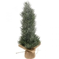 Mini Weihnachtsbaum KüNstlich, Beschneit Im Jutesack, Winter-Deko, Tischdeko